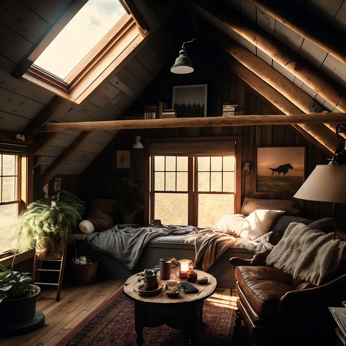 Loft Bedroom Interior Checklist: Lighting, Heating and Window Dressings